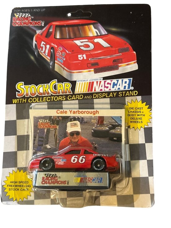 Racing Champions Other - NASCAR Racing Champions Collectible Stock Car With Card & Stand Cale Yarborough